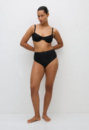 High Waist Brief - Deep Black - Matteau